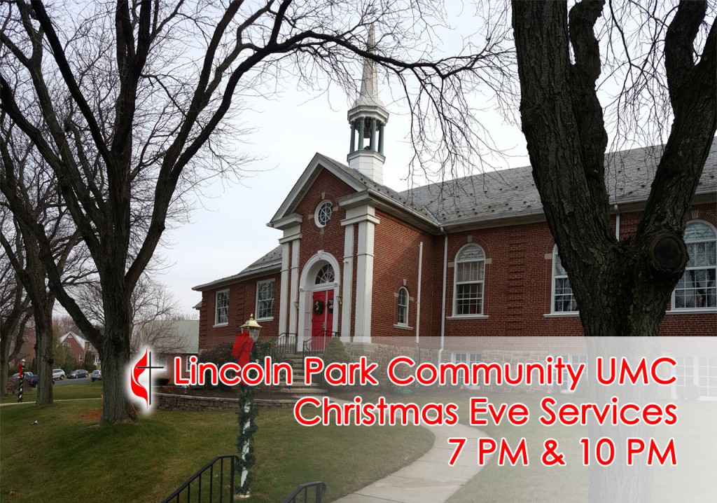 Christmas Eve Services at 7 PM and 10 PM