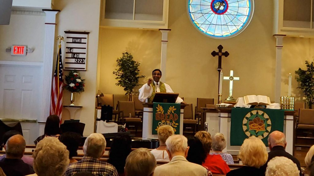 Welcome Service for Pastor Kurien, July 7