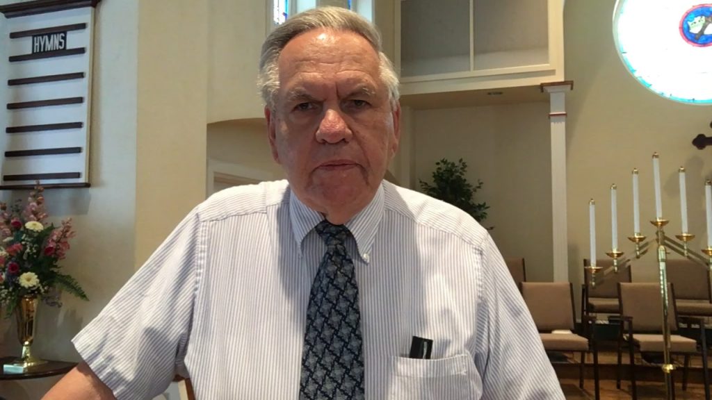 Rev. Larry Carl - pulpit