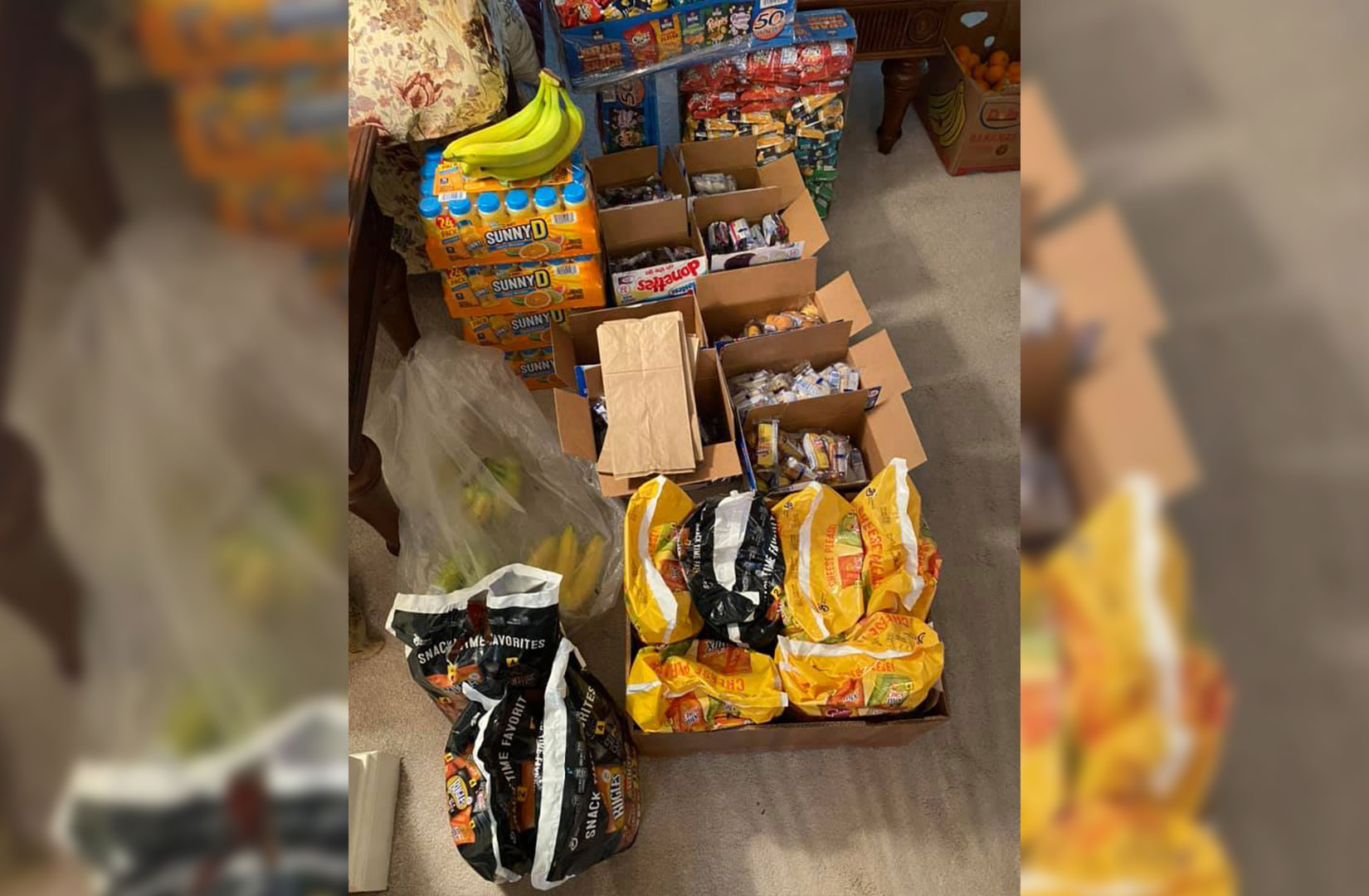 New Journey Lunch Donations