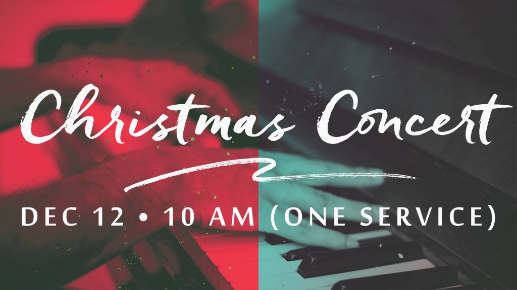 Christmas Concert 2021 - Dec 12 - 10 AM