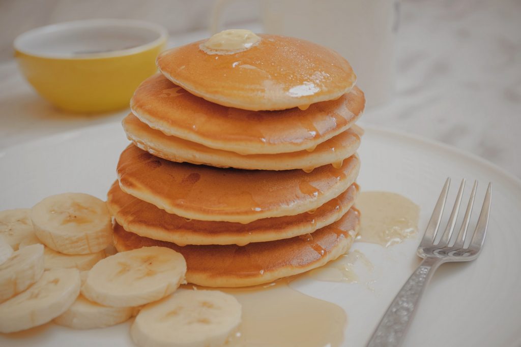 stack of pancakes