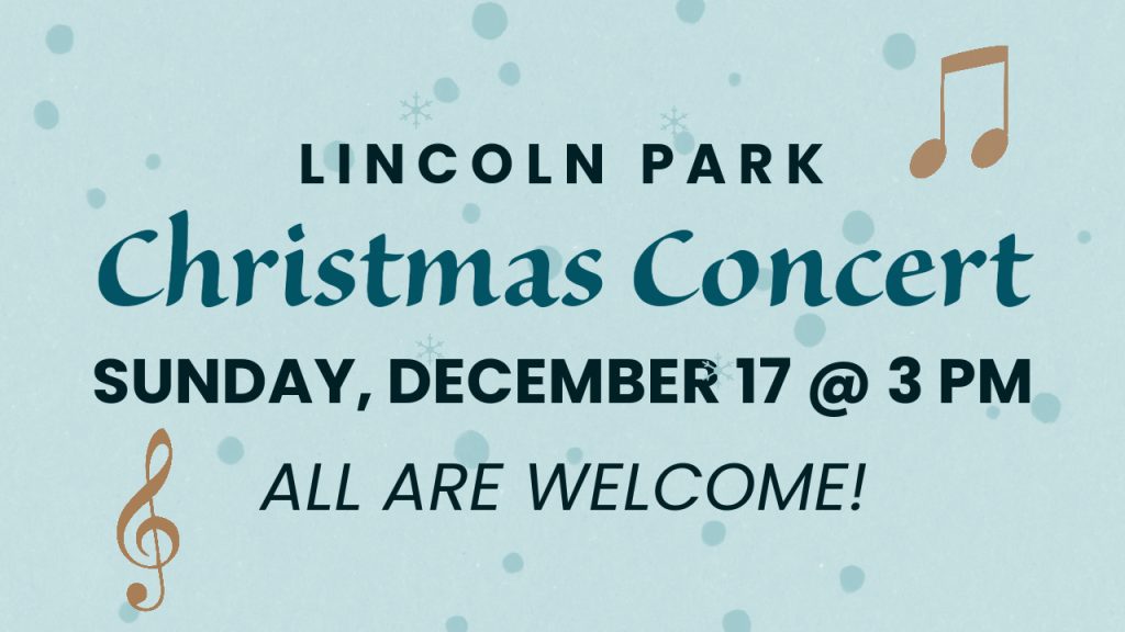 Christmas Concert - Sunday, December 17 - 3 PM